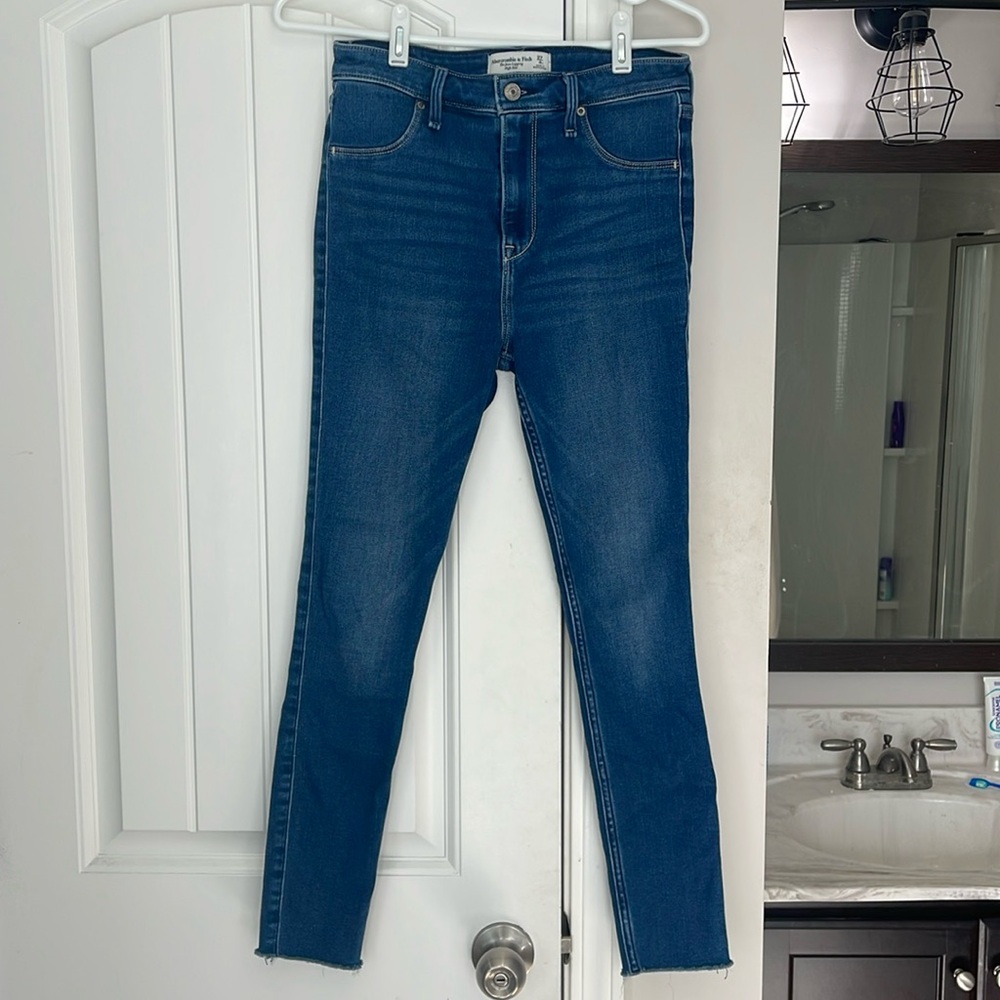 Abercrombie Jean Legging High Rise